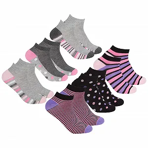 Жіночі шкарпетки Бамбук Смугасті візерункові Розмір 37-42 - Фото 1