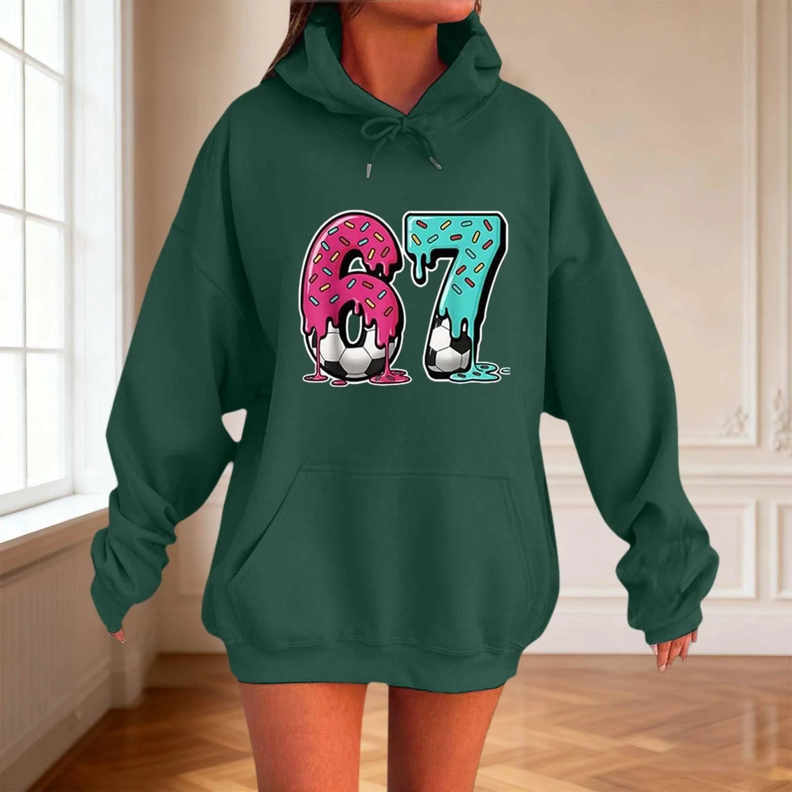 Дитяча толстовка з капюшоном для дівчинки, фото №2