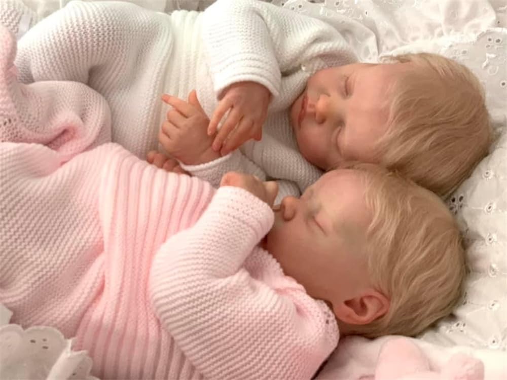 Кукла Anano Reborn Twins 50 см, фото №6