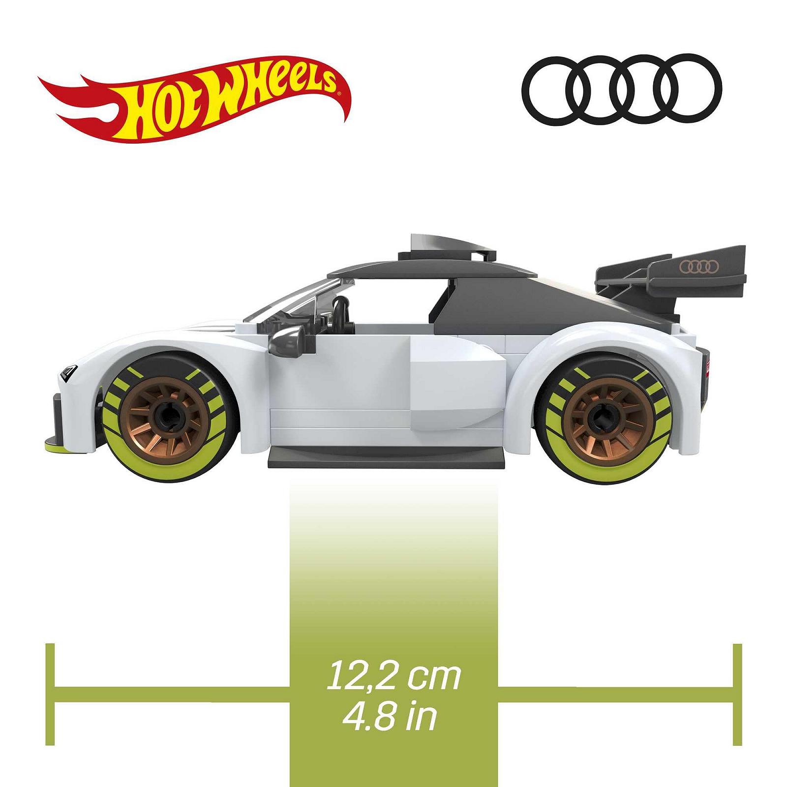 MEGA HOT Wheels Audi R8 LMS GT2 Строительная Игрушка 73 Детали HKF93, фото №5 MEGA HOT Wheels Audi R8 LMS GT2 Строительная Игрушка 73 Детали HKF93, фото №5
