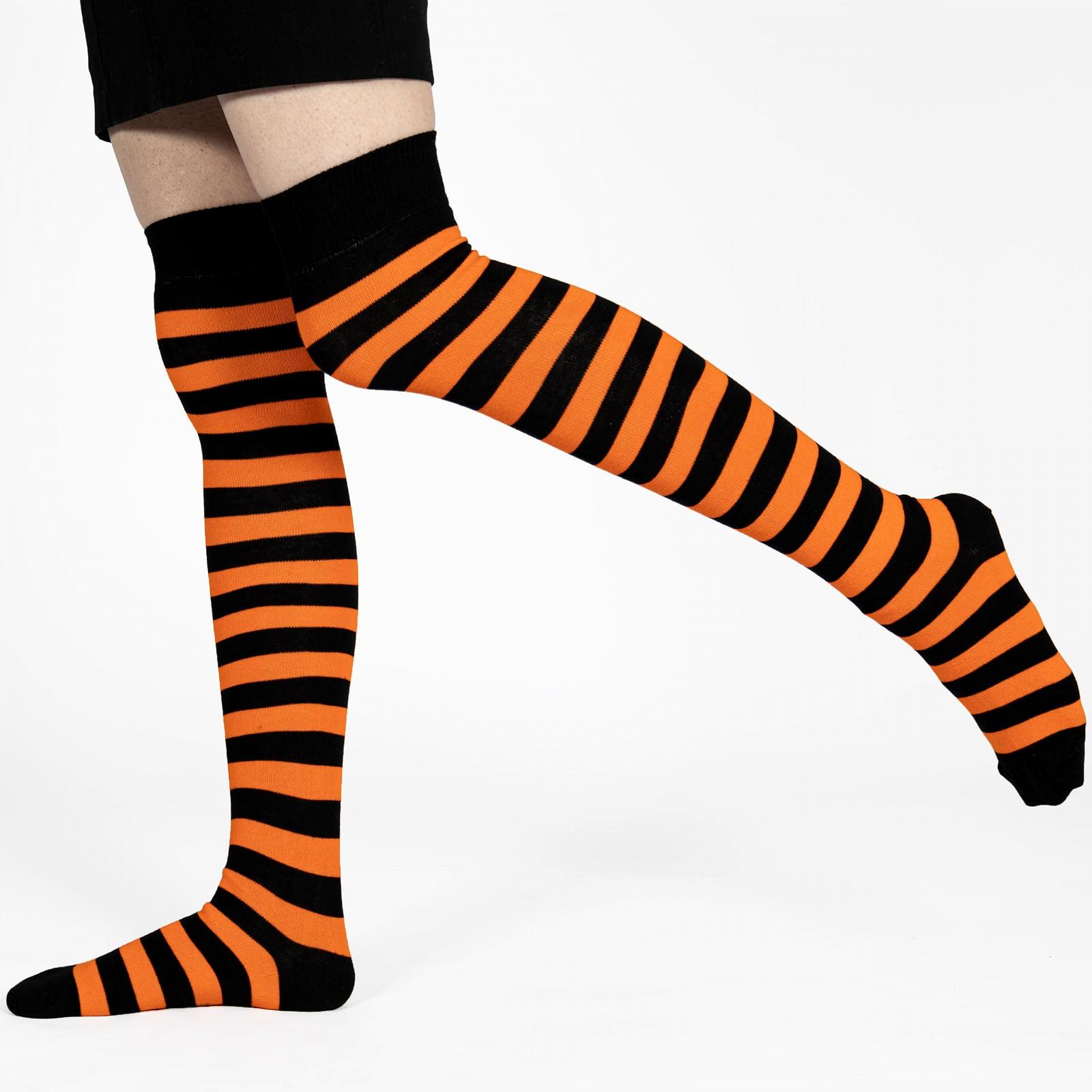 Жіночі панчохи вище коліна Mysocks, довгі бавовняні шкарпетки, фото №3