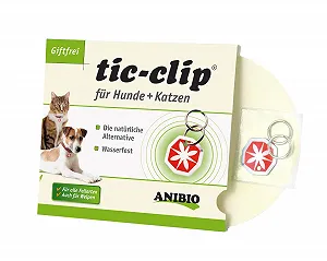 Кліпса від кліщів Anibio Tic Clip для собак та котів - Фото 1