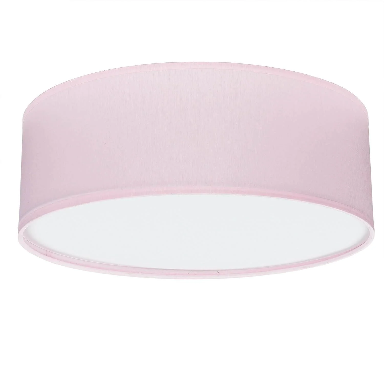 Світильник стельовий металевий та тканинний круглий рожевий діаметр 38 см 4x E27 Антивідблисковий дифузор Children's Room Living Room Ceiling Light Indoor, фото №2
