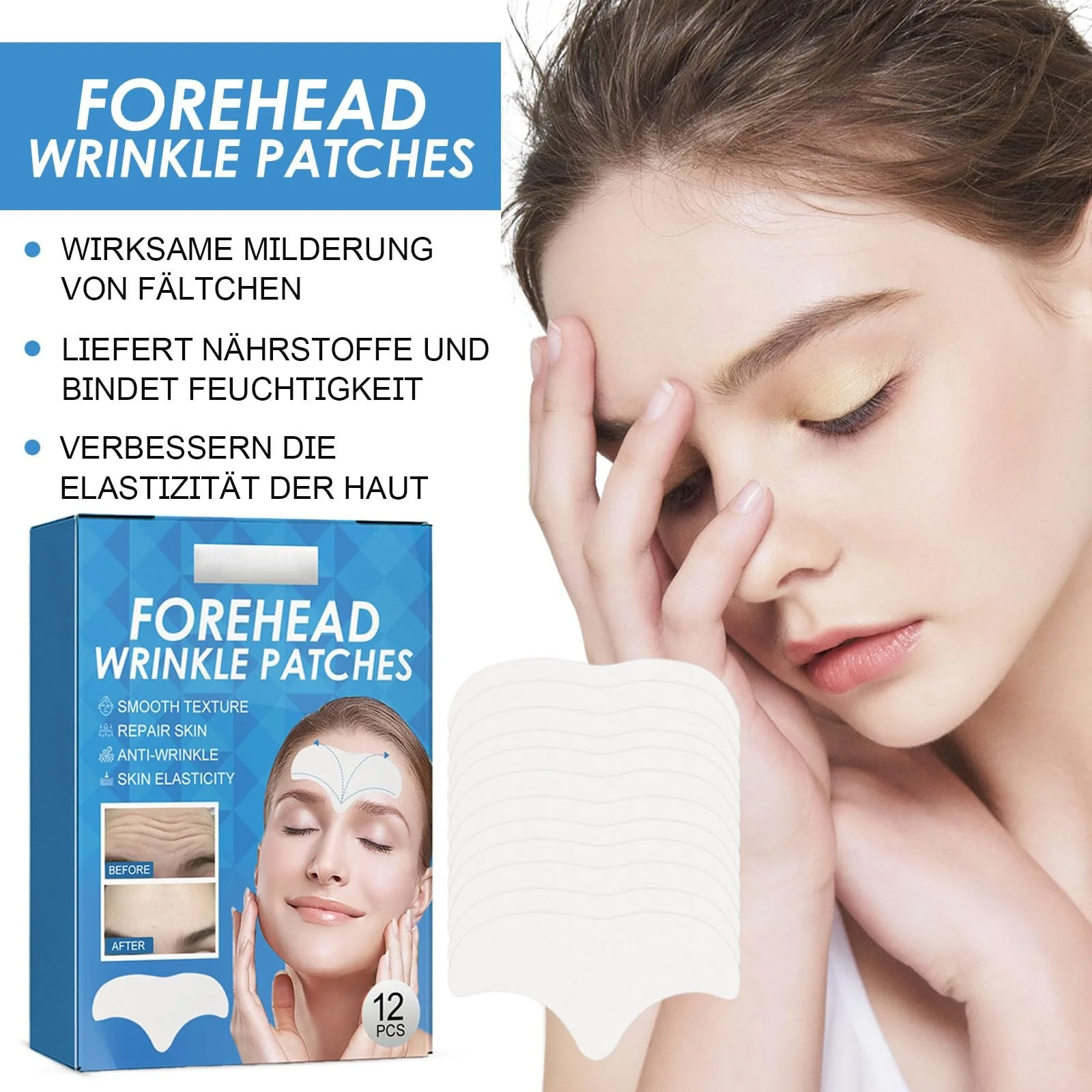 Пластыри Soleneva от морщин, 24 шт., фото №6