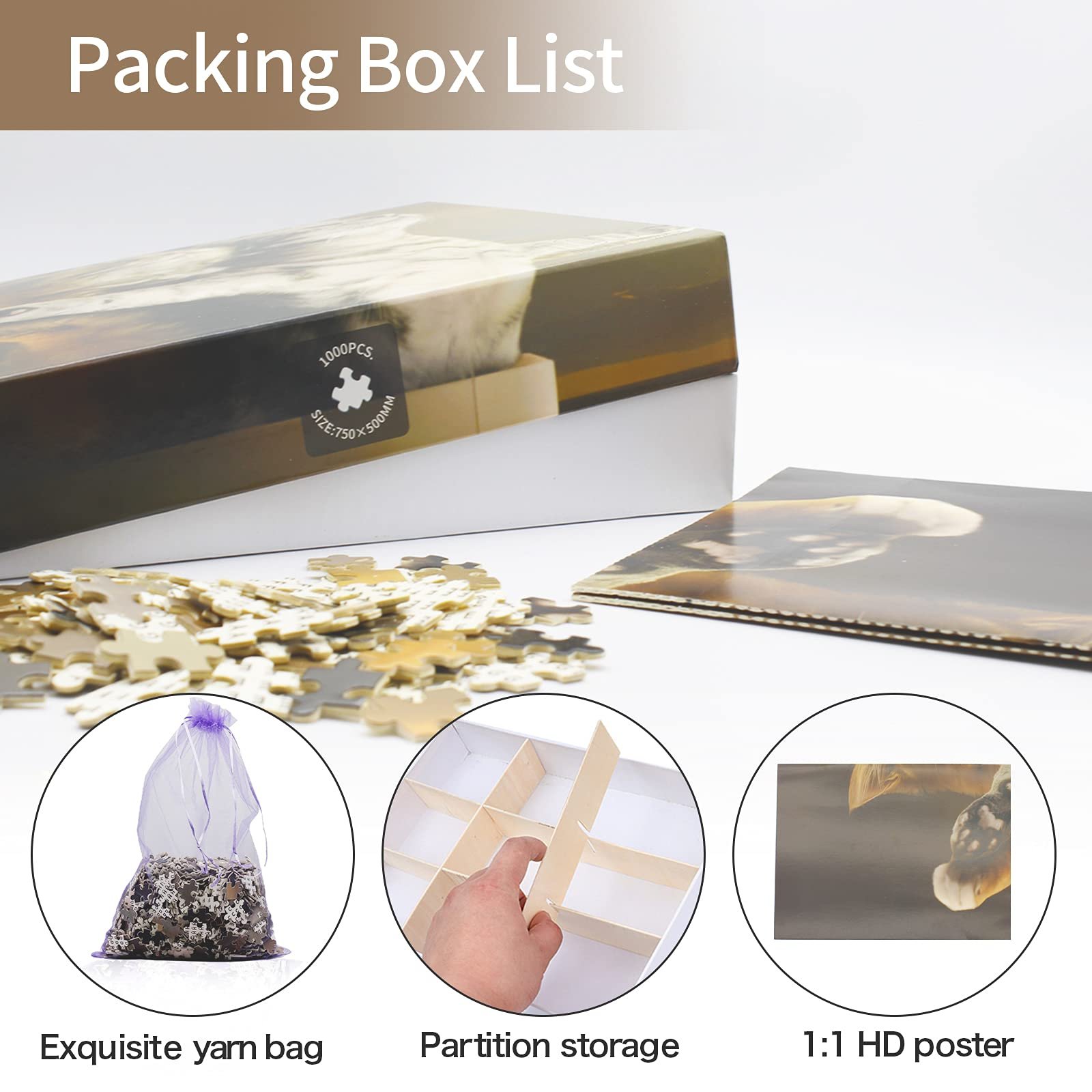 Пазл 1000 елементів 3D DIY Cute Cat Cartoon Animal Titanic Cat Romantic Love Picture, фото №4