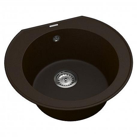 Кухонная мойка Vankor Kres KMR 01.52 Chocolate, фото №2