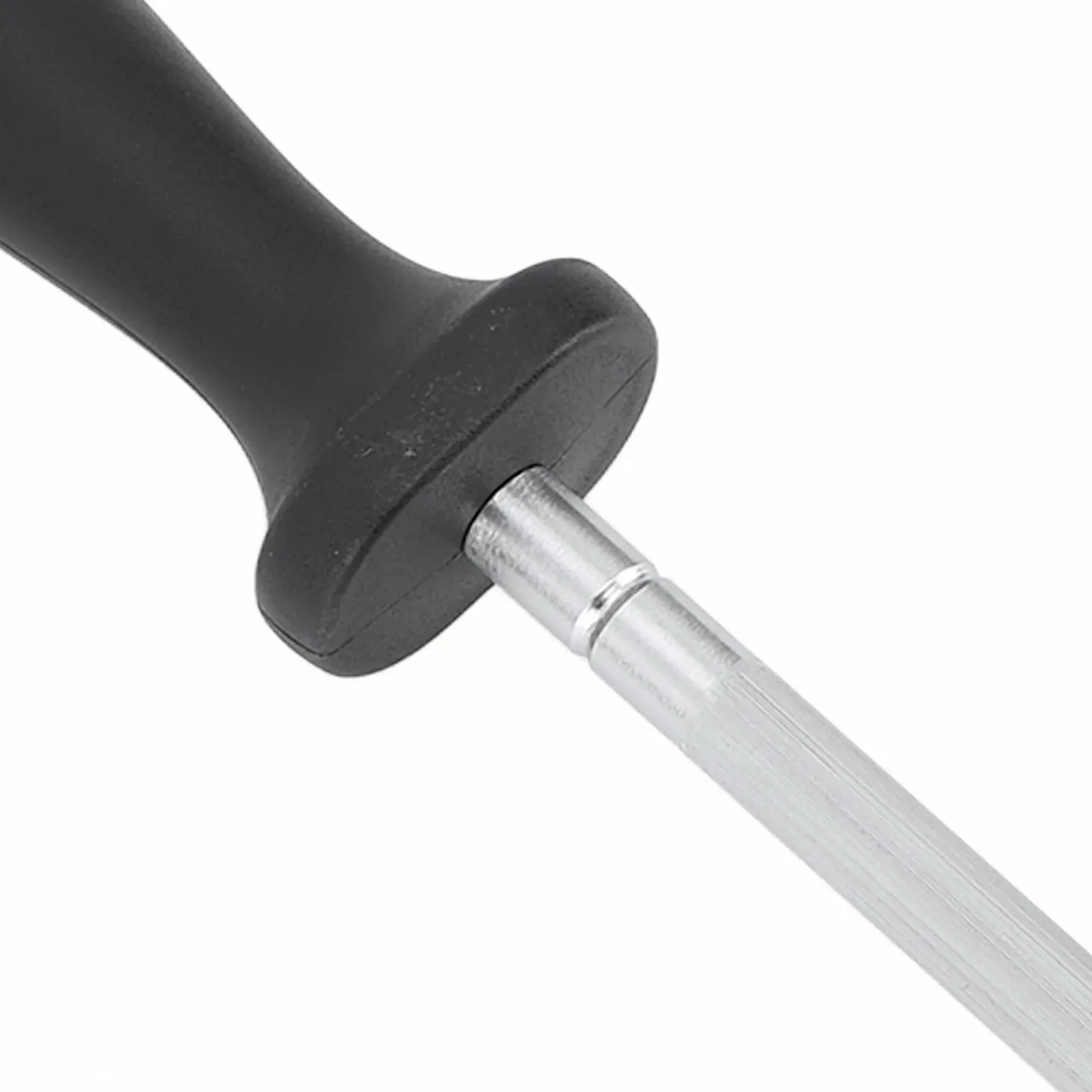 Мусат для заточування ножів з вуглецевої сталі з пластиковою ручкою, фото №8