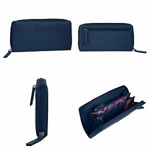 Кошелек bruno banani Большой 022053 Кожаный Женский Молния Синий synthetic.ua - Фото 1