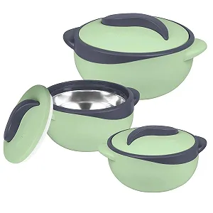 Набір термокаструль Pinnacle 3 предмети 2,46/1,42/0,95 л З кришкою Нержавіюча сталь - Фото 1