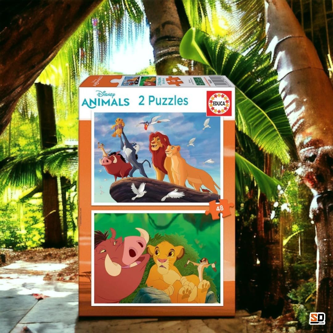 Пазл Educa Disney Lion King 2 x 48 эл. (18629), фото №2