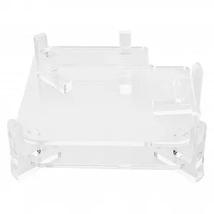 Подставка Типа Настольная Акриловая для компьютера Mini M4 Pro 2024 Охлаждение Прозрачная - Фото 1