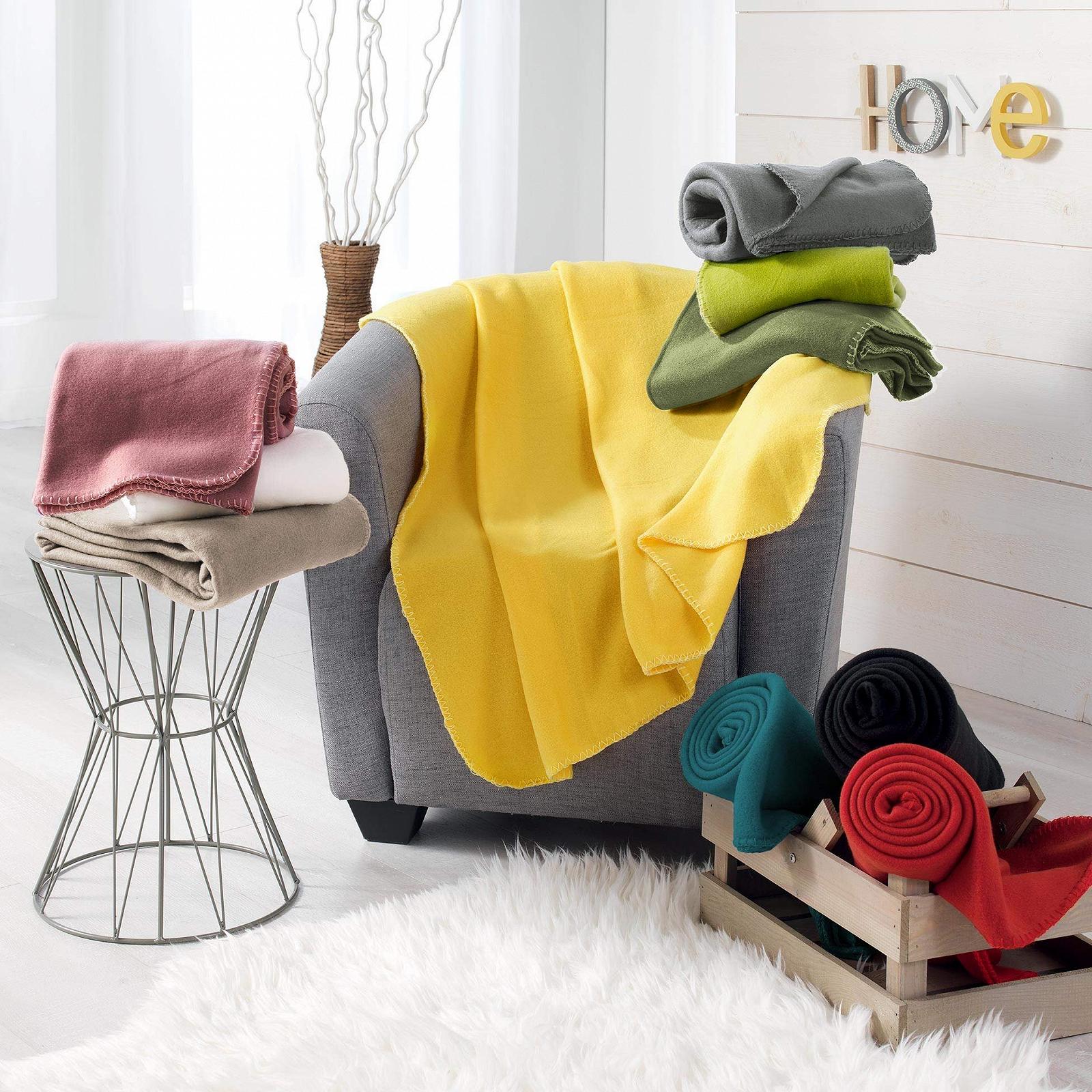 Плед Douceur d'Int\'erieur Milou 125 x 150 см, поліестер, сірий, фото №2 Плед Douceur d'Int\'erieur Milou 125 x 150 см, поліестер, сірий, фото №2