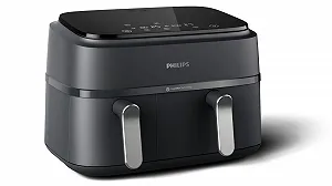 Мультипечь Philips NA351/00 9.0 L Двойная чаша 38.25 x 44.39 x 31.42 cm Нержавеющая сталь - Фото 1