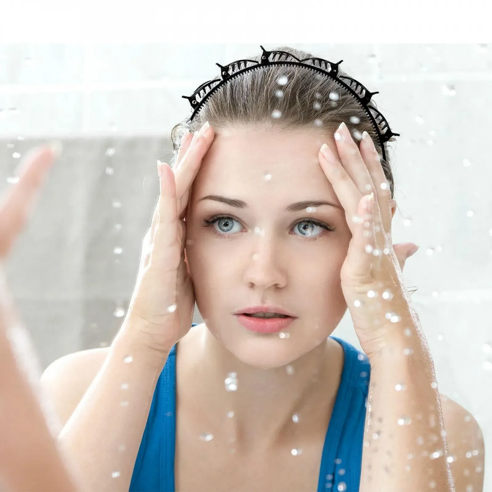 Обруч с клипсами, фото №6