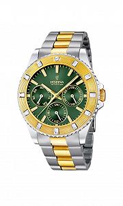 Женские часы Festina F16696/4 Корпус из нержавеющей стали Браслет Multi Цвет: нержавеющая сталь - Фото 1