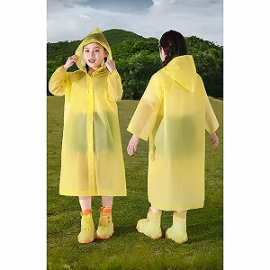 Детский дождевой пончо EQWIGKEIT, водонепроницаемый, унисекс synthetic.ua - Фото 1