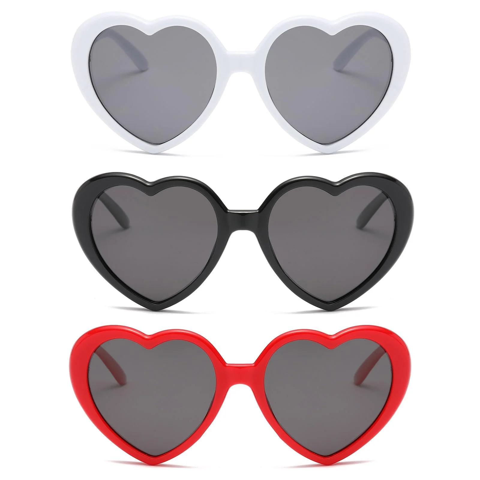 Солнцезащитные очки Сердце YAMEIZE Винтаж 90-х, фото №2