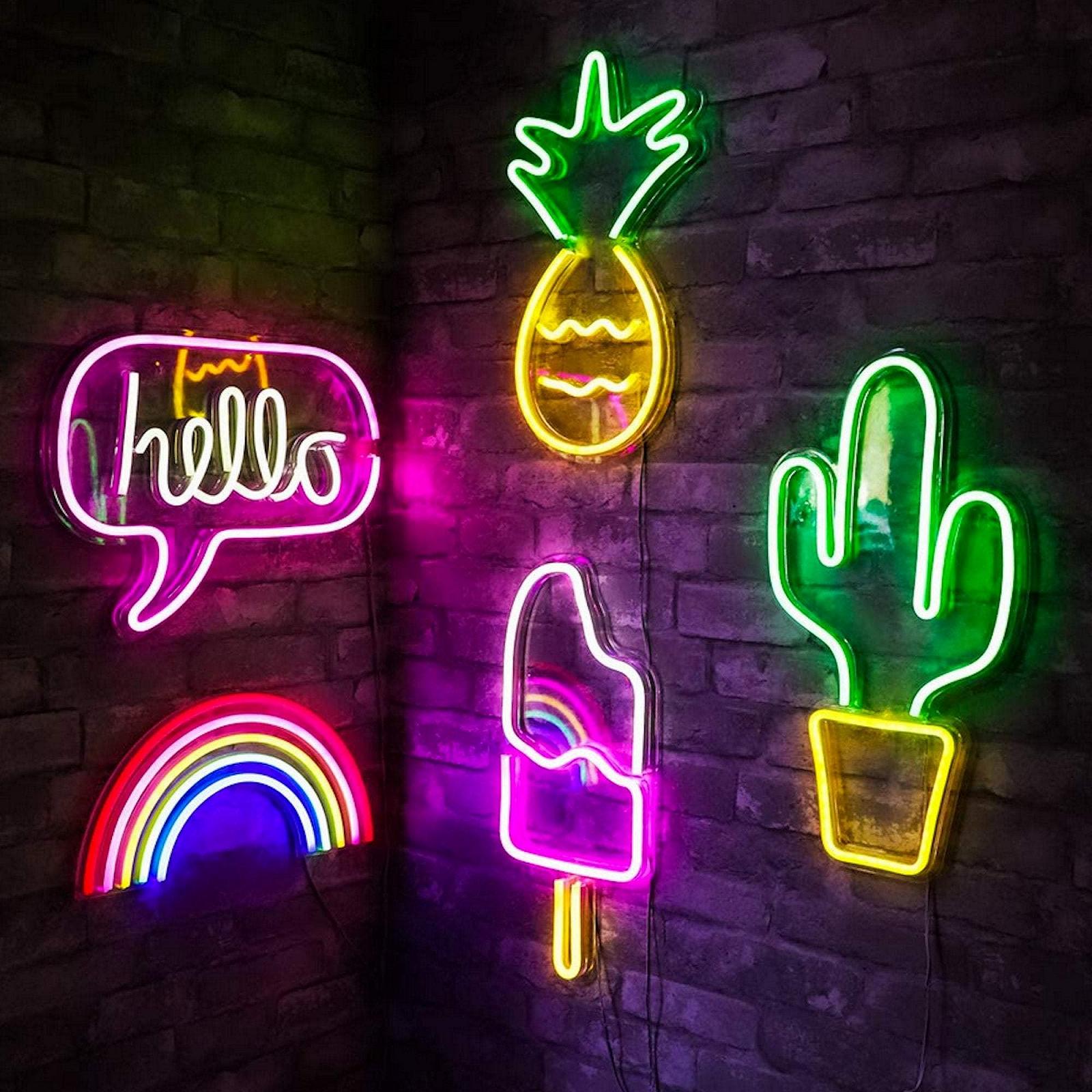 Неонова лампа Rainbow on Clouds LED USB Декоративне освітлення, фото №3 Неонова лампа Rainbow on Clouds LED USB Декоративне освітлення, фото №3