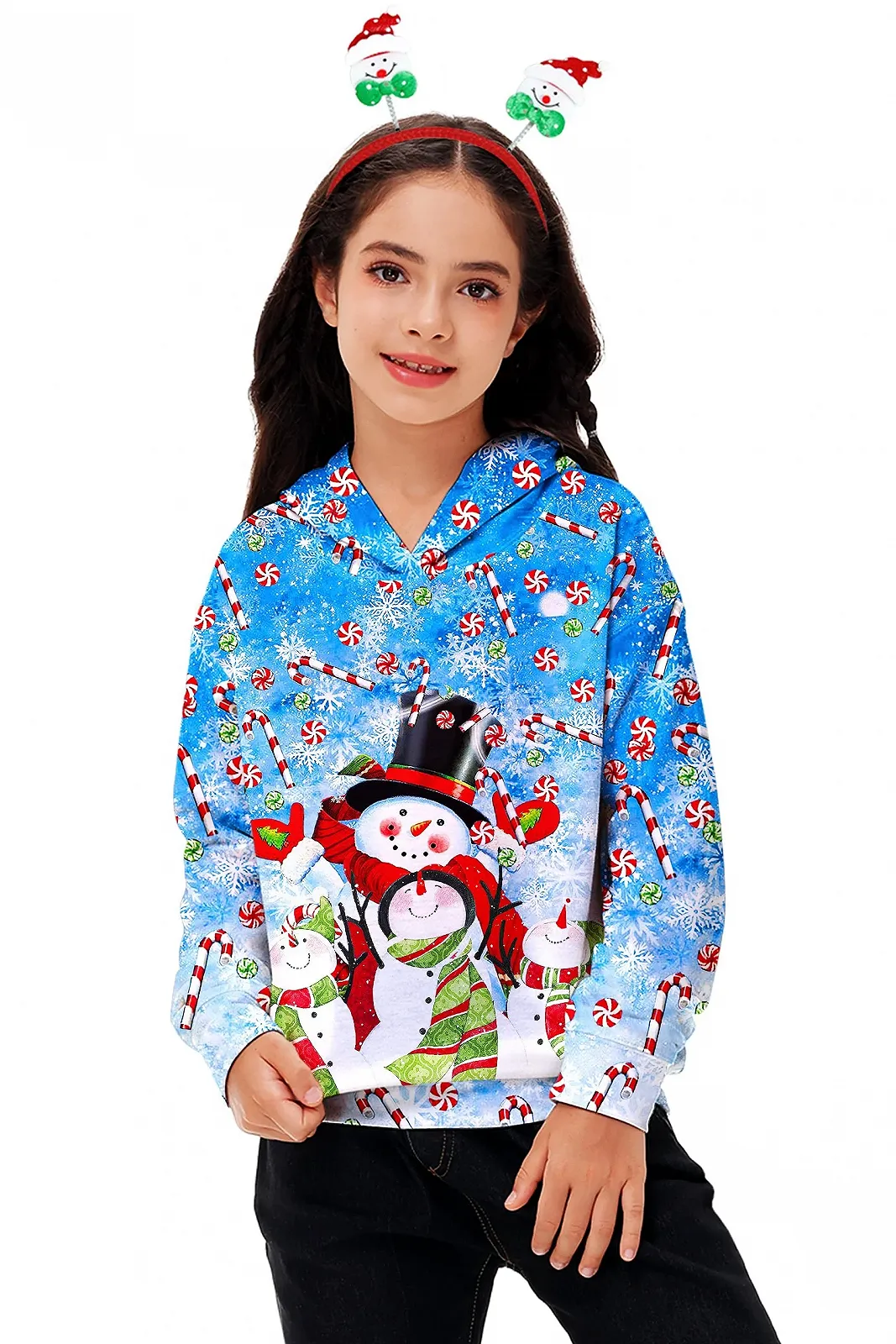 Худі Arankhiger Різдвяний дитячий унісекс Довгий рукав, фото №5 Худі Arankhiger Різдвяний дитячий унісекс Довгий рукав, фото №5