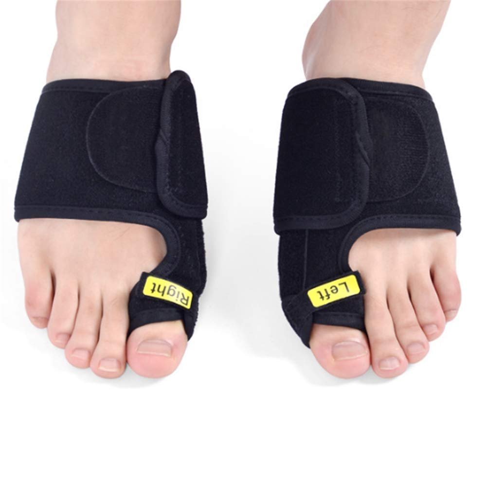 Роздільник для пальців ніг Коректор для взуття день/ніч Hallux Valgus Підтримка Шини Захист Полегшення, фото №1