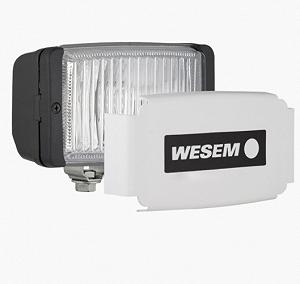 Противотуманная фара 138х78х60мм Wesem HM1.07229 галогеновая с крышкой 1шт - Фото 1