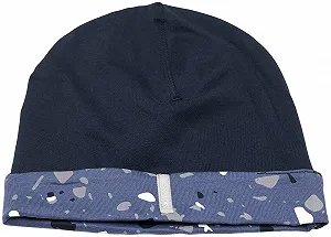 Шапка Didriksons Banjo Kids Однотонний Колір, 989 Fjord Blue Terazzo Orig - Фото 1