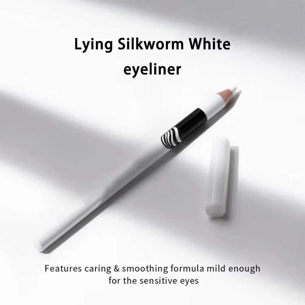 Карандаш для глаз dijiusidy Белый Водостойкий, фото №3