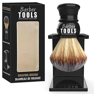 Помазок для бритья BARBER TOOLS 23 мм синтетический ворс - Фото 1