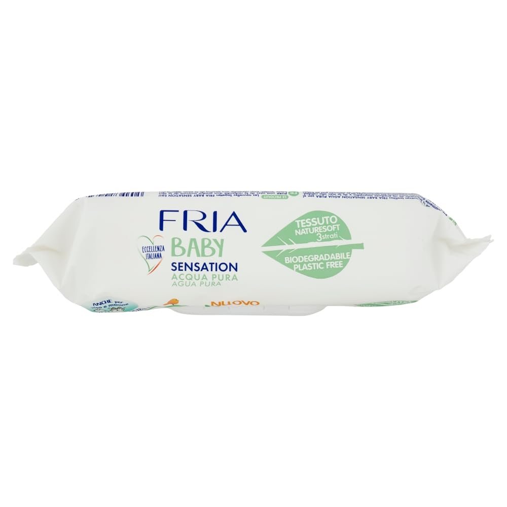 Серветки дитячі Fria Baby Sensation Pure Water 840 шт., фото №9