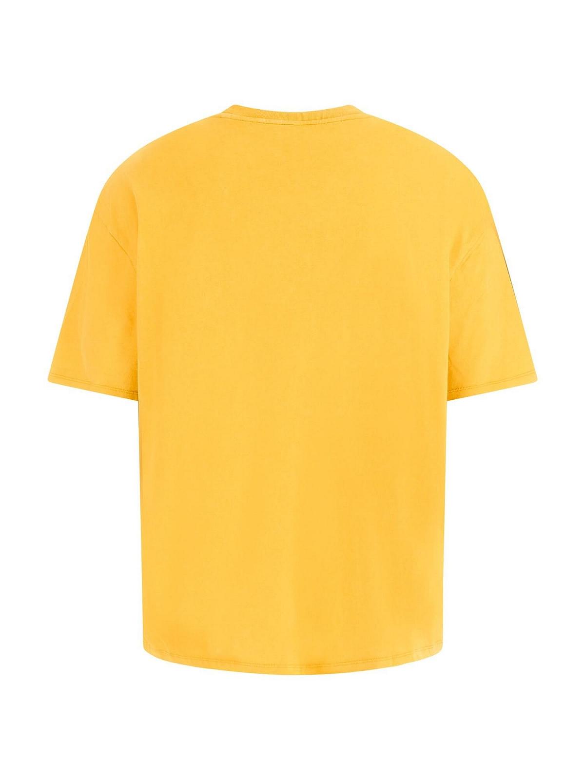 Мужская футболка Guess - Eco Paraiso Postcard Tee - Жовтий - L, фото №5