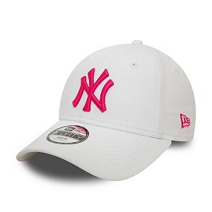 Кепка New Era 9Forty New York Yankees детская White/Pink - Фото 1