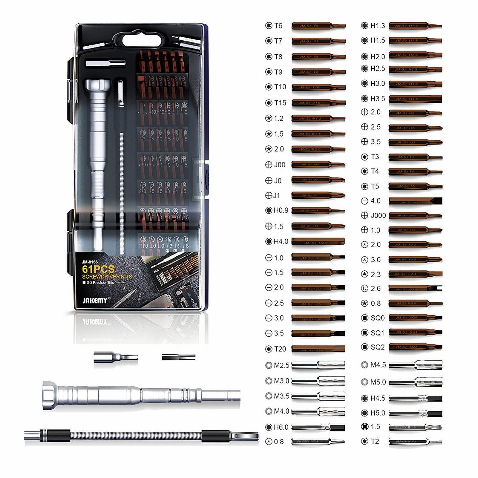 Набір Викруток Jakemy JM-8166 (61 в 1), фото №7