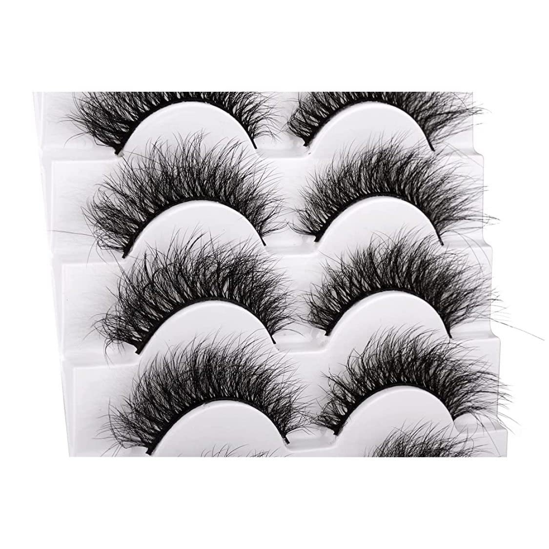 Накладные ресницы 3D Объемные Пушистые Из искусственной норки Натуральные (3D/15 мм), фото №6 Накладные ресницы 3D Объемные Пушистые Из искусственной норки Натуральные (3D/15 мм), фото №6