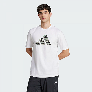 Футболка M C CAMO LOGO T JI6770 Adidas Білий XL - Фото 1