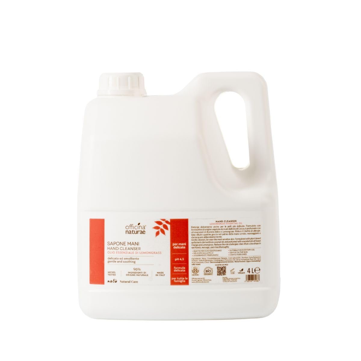 Рідкий засіб для душу Officina Naturae Natù Mani, фото №1