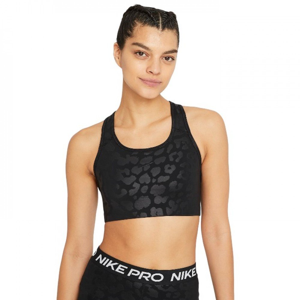 Топ Nike W NP DF SWSH LEPARD SHINE BRA XS, фото №1
