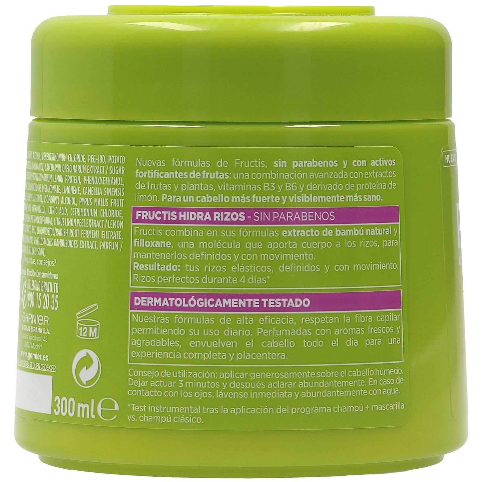 Шампунь Garnier Fructis Hydro Curls Маска, Hidrarizos 300 мл, фото №2