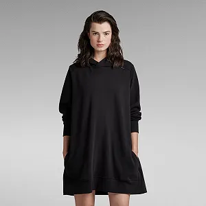 Женское платье G-Star RAW Fabric Mix Loose Hoodie Dress - S - Фото 1