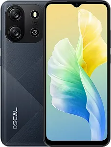 Смартфон 6.56" Blackview Oscal FLAT 1C 2/32Gb 4G 2-SIM 8/5Мп 8 ядер Android 13 Moonshade Black - Фото 1