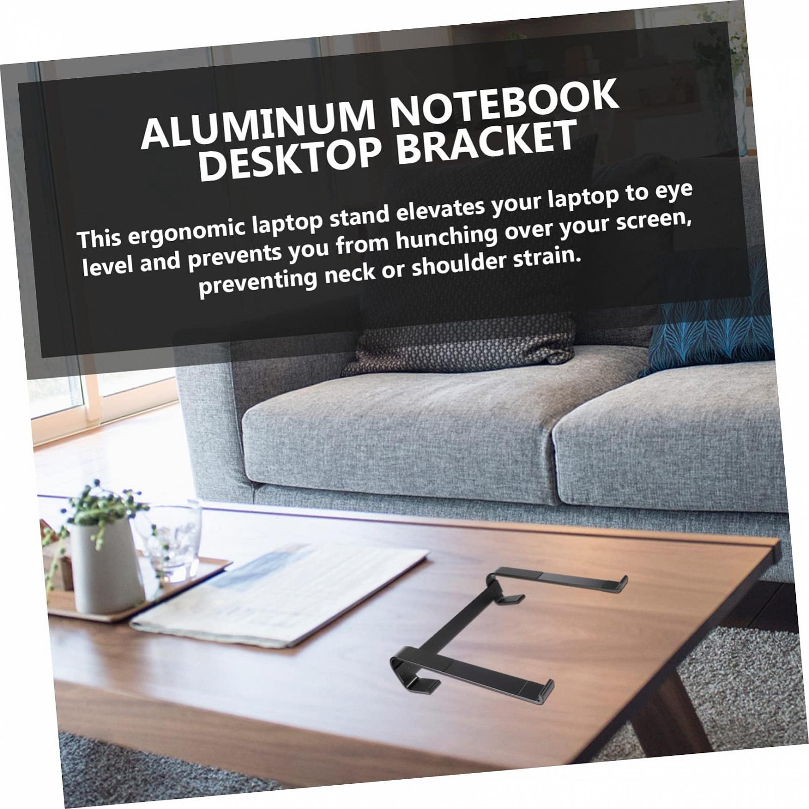 Підставка для ноутбука SOIMISS Алюмінієва складана Ергономічна для 10-18 дюймових ноутбуків, фото №4