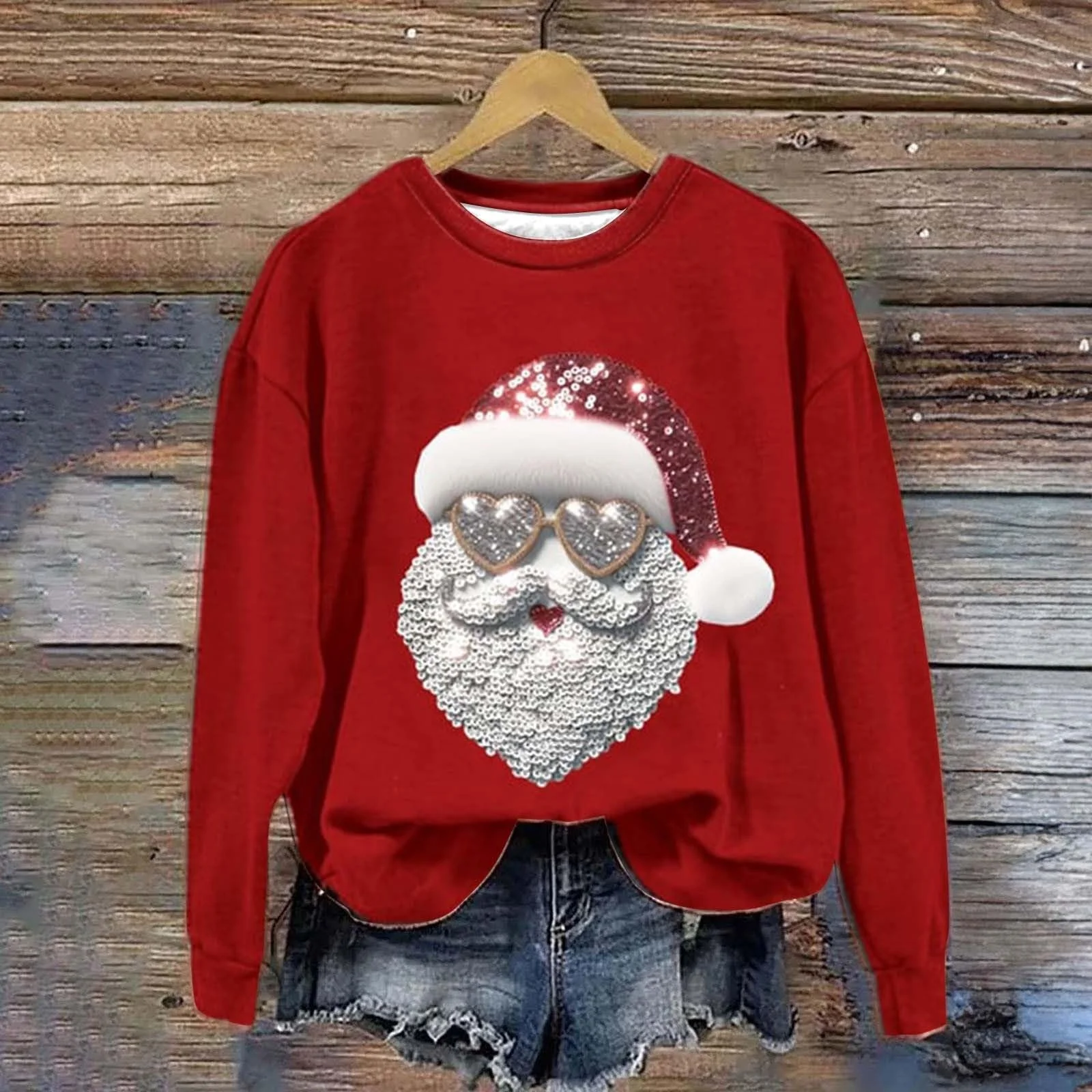 Різдвяний пуловер Unilarinna Жіночий Світшот, фото №2