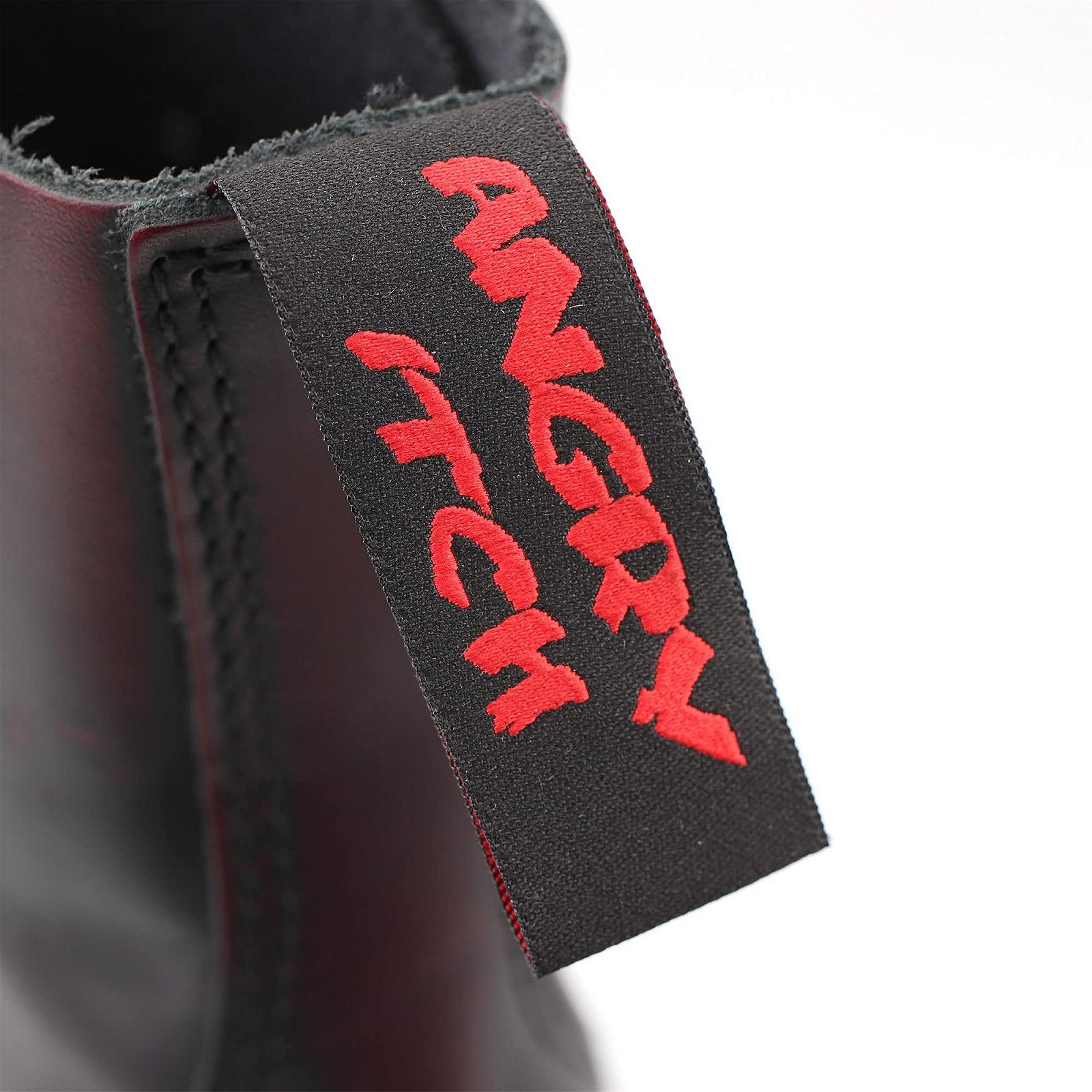 Ботинки Angry Itch 08-Hole Кожа Burgundy, фото №9