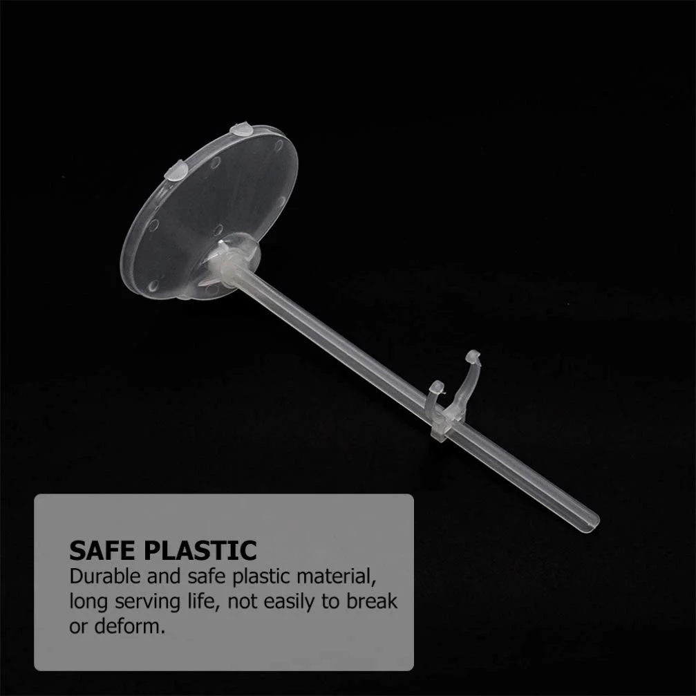 Набір EXCEART Пластикові Підставки для Ляльок Дисплей Тримач 21 см Прозорий тримач ляльки для 9 дюймів 10 дюймів і 11 дюймів Ляльки Білий, фото №6