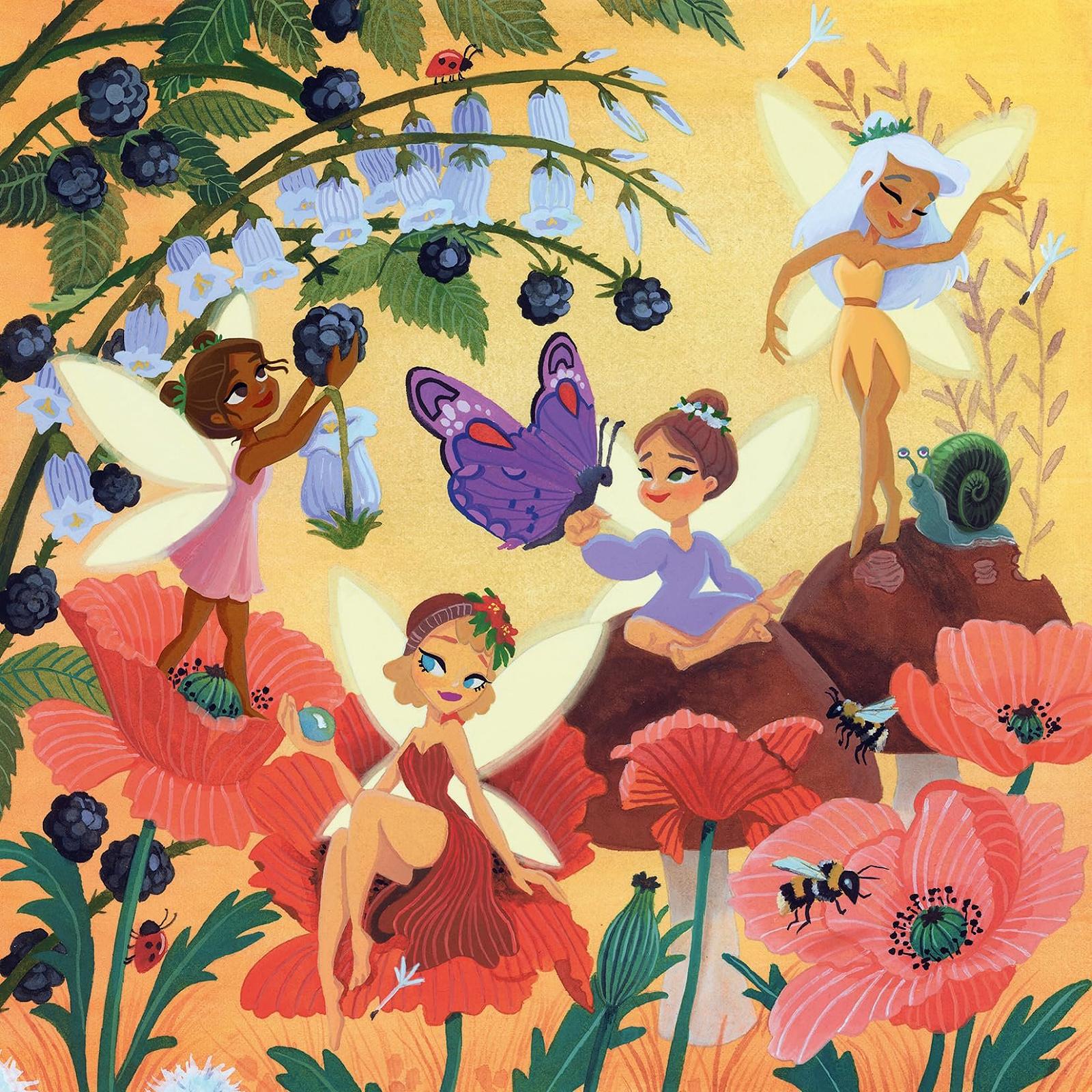 Дитячий пазл Ravensburger 05181 Unicorn, Dragon and Fairy 3 x 49 елементів, фото №2