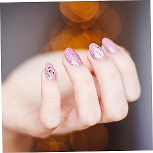 Ялинка, брендOOFAN, 6 коробок, сплав, різдвяні, 3D для дизайну нігтів synthetic.ua - Фото 1