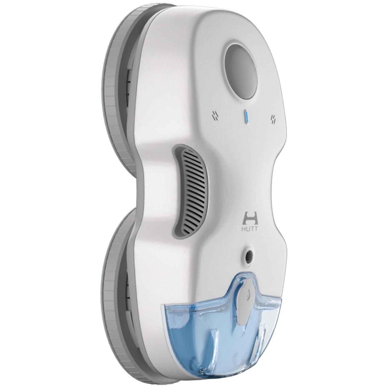 Робот для мойки окон HUTT C7 с функцией распыления HUTTHINK 5.0, интеллектуальное управление частотой и планирование маршрута, резервуар для воды/моющего средства 80 мл, быстрая скорость очистки 0.05 м/с, безопасный аккумулятор, фото №4