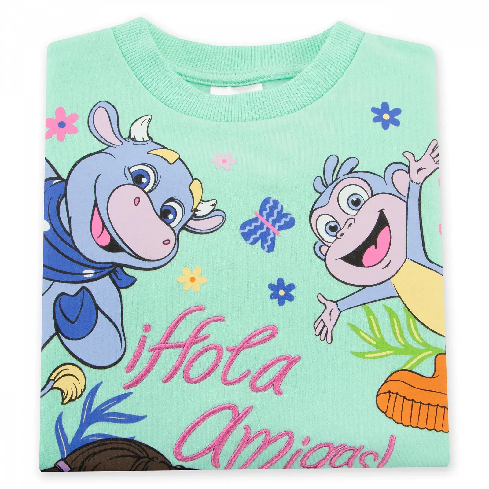 Пуловер DORA The Explorer для дівчинки, дитячий світшот з довгими рукавами, фото №9