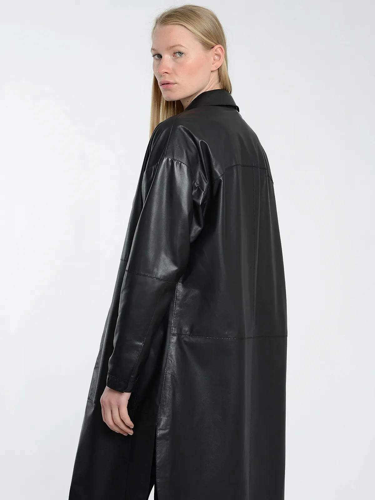 Шкіряне пальто MAZE 42021153, фото №4 Шкіряне пальто MAZE 42021153, фото №4