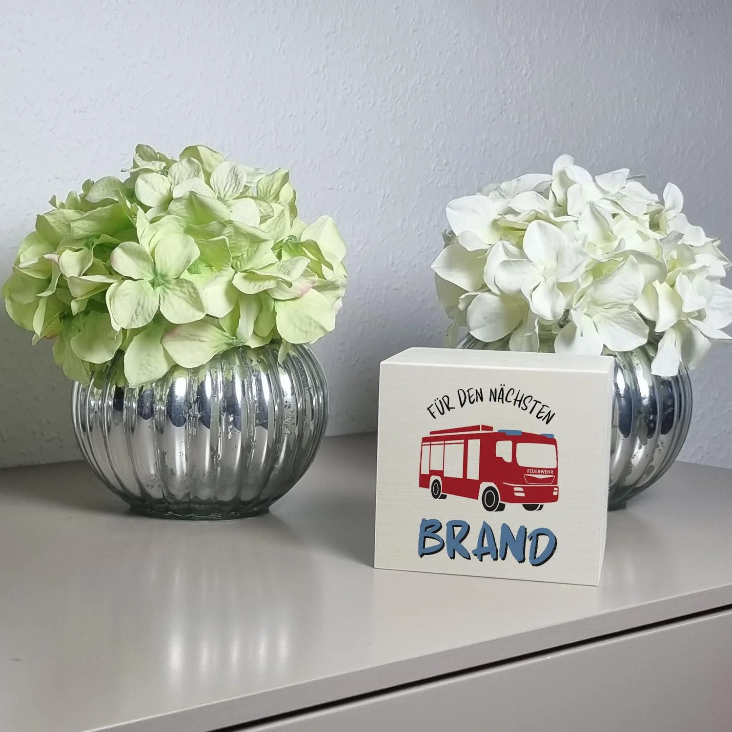 Скарбничка Пожежна машина Дерев'яна Für den nächsten Brand 112, фото №2