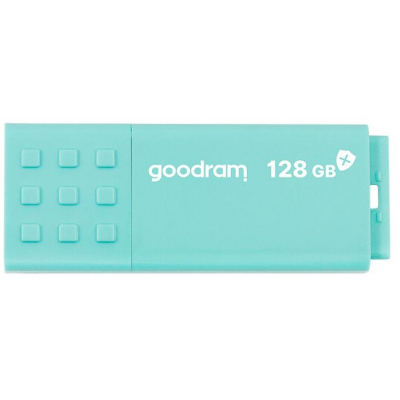 USB флеш накопитель Goodram 128GB UME3 Care Green 3.2 (UME3-1280CRR11), фото №1